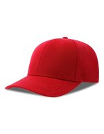 Atlantis Recycelte Polyester-Twill Beat-S Cap, Black One Size, AT687 – Rouge