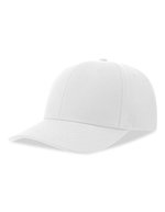 Atlantis Recycelte Polyester-Twill Beat-S Cap, Black One Size, AT687 – Blanc