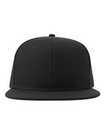 Atlantis Recyceltes Kinder Snapback Cap – Black