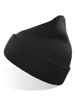 Atlantis Doppellagiges Wind Beanie 2023, Avio One Size, AT703 – Black