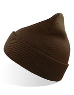 Atlantis Doppellagiges Wind Beanie 2023, Avio One Size, AT703 – Brown