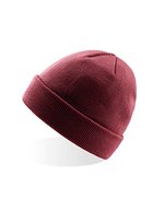 Atlantis Doppellagiges Wind Beanie 2023, Avio One Size, AT703 – Burgundy