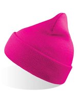 Atlantis Doppellagiges Wind Beanie 2023, Avio One Size, AT703 – Fuchsia Fluo