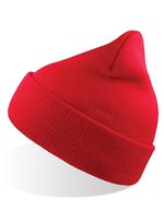 Atlantis Doppellagiges Wind Beanie 2023, Avio One Size, AT703 – Red