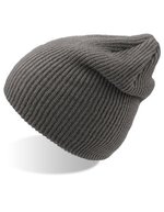 Atlantis Skate Beanie aus 100% Polyacryl, Black One Size, AT717 – Dark Grey