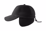Atlantis Snow Flap Stopper Cap mit Ohrenklappen, Black One Size, AT719 – Bild 5