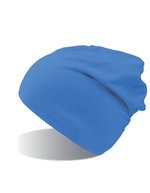 Atlantis Doppellagiges Baumwoll-Elasthan Beanie – Royal