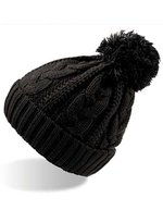 Atlantis Beanie Mütze mit Fleece-Innenfutter, Dark Grey One Size, AT765 – Bild 2