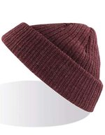 Atlantis Docker Beanie aus Polyacryl-Mix – Burgundy Melange