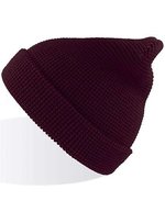 Atlantis Doppellagiger Blog Beanie aus Polyacryl, Burgundy One Size, AT797 – Bordeaux