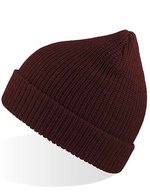 Atlantis Woolly Beanie aus Wolle-Polyacryl-Mix, Avio One Size, AT801 – Borgogna