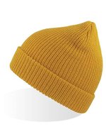 Atlantis Woolly Beanie aus Wolle-Polyacryl-Mix, Avio One Size, AT801 – Giallo