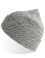 Atlantis Rio Beanie aus recyceltem Polyester, Acid Green One Size, AT804 – Light Grey Melange