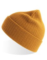 Atlantis Rio Beanie aus recyceltem Polyester, Acid Green One Size, AT804 – Mustard