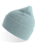Atlantis Pure Beanie aus Recyclingmaterial, doppellagig, Acid Green One Size, AT805 – Light Blue