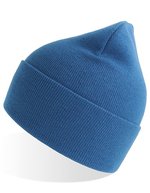 Atlantis Pure Beanie aus Recyclingmaterial, doppellagig, Acid Green One Size, AT805 – Royal