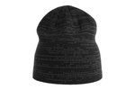 Atlantis Reflektierender Beanie aus Recycling-Polyester, Black One Size, AT806 – Bild 3