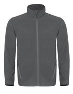 B&C COLLECTION Fleecejacke Coolstar mit Reißverschluss für Herren – Steel Grey (Solid)