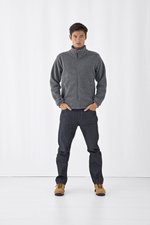 B&C COLLECTION Fleecejacke Icewalker+ mit Reißverschluss, Black S, BCFU703 – Bild 1