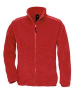 B&C COLLECTION Fleecejacke Icewalker+ mit Reißverschluss – Red