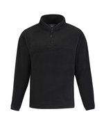 B&C COLLECTION Fleece-Pullover Highlander+ mit Kordelzug, Black XS, BCFU704 – Bild 3