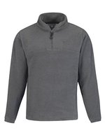 B&C COLLECTION Fleece-Pullover Highlander+ mit Kordelzug – Charcoal (Solid)