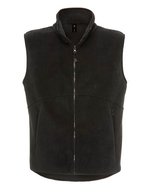 B&C COLLECTION Fleece Traveller+ Weste mit Reißverschluss – Black