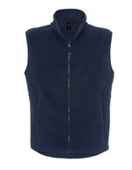 B&C COLLECTION Fleece Traveller+ Weste mit Reißverschluss – Navy