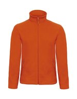 B&C COLLECTION Microfleece-Duo ID.501 mit Reißverschluss, Atoll XS, BCFUI50 – Pumpkin Orange