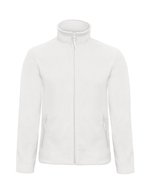 B&C COLLECTION Microfleece-Duo ID.501 mit Reißverschluss, Atoll XS, BCFUI50 – Blanc