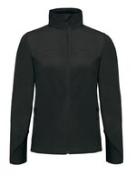 B&C COLLECTION Fleecejacke Coolstar mit Schnittabnähern für Damen – Black