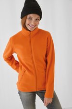 B&C COLLECTION Duo Microfleece Jacke mit Reißverschluss, Atoll XS, BCFWI51 – Bild 1