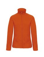 B&C COLLECTION Duo Microfleece Jacke mit Reißverschluss, Atoll XS, BCFWI51 – Pumpkin Orange
