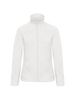 B&C COLLECTION Duo Microfleece Jacke mit Reißverschluss, Atoll XS, BCFWI51 – White