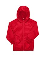 Kids #Reset Windbreaker – Red