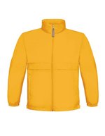B&C COLLECTION Kinderjacke Sirocco, wasserabweisend, Nylon – Gold
