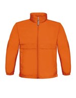 B&C COLLECTION Kinderjacke Sirocco, wasserabweisend, Nylon, Atoll 5/6 (110/116), BCJK950 – Orange
