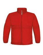 B&C COLLECTION Kinderjacke Sirocco, wasserabweisend, Nylon, Atoll 5/6 (110/116), BCJK950 – Red