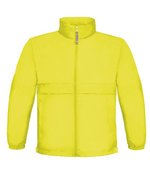 B&C COLLECTION Kinderjacke Sirocco, wasserabweisend, Nylon, Atoll 5/6 (110/116), BCJK950 – Ultra Yellow