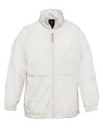 B&C COLLECTION Kinderjacke Sirocco, wasserabweisend, Nylon, Atoll 5/6 (110/116), BCJK950 – White