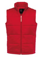 B&C COLLECTION Bodywarmer mit Daunen-Feeling für Herren – Red