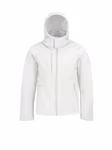 B&C COLLECTION Softshell Jacket with Balaclava Hood for Men, Azure S, BCJM950 – image 3
