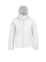 B&C COLLECTION Softshell-Jacke mit Balaclava-Kapuze für Herren, Azure S, BCJM950 – Bild 3