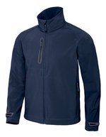 B&C COLLECTION X-Lite Softshelljacke mit Taschen für Herren – Navy