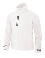 B&C COLLECTION X-Lite Softshelljacke mit Taschen für Herren – White