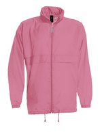 B&C COLLECTION Wasserabweisende Nylon-Taft Jacke Sirocco, Black M, BCJU800 – Pixel Pink