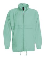 B&C COLLECTION Wasserabweisende Nylon-Taft Jacke Sirocco, Black M, BCJU800 – Pixel Turquoise