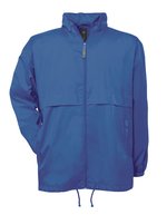 B&C COLLECTION Wasserabweisende Nylon-Taft Jacke mit Kapuze, Black XXL, BCJU801 – Blu reale