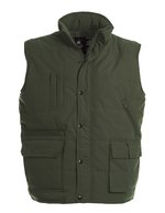 B&C COLLECTION Bodywarmer Explorer mit Windstopper-Funktion – Olive