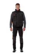 B&C COLLECTION Expert Pro Bodywarmer mit Futter und Taschen, Black L, BCJUC40 – Bild 1